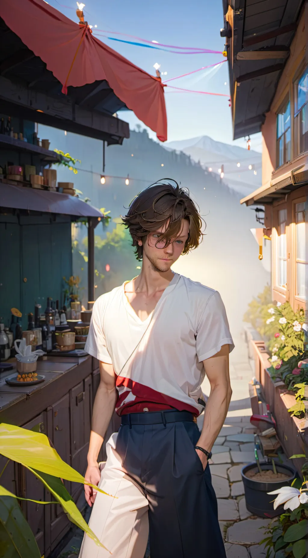 ai character: Me! background