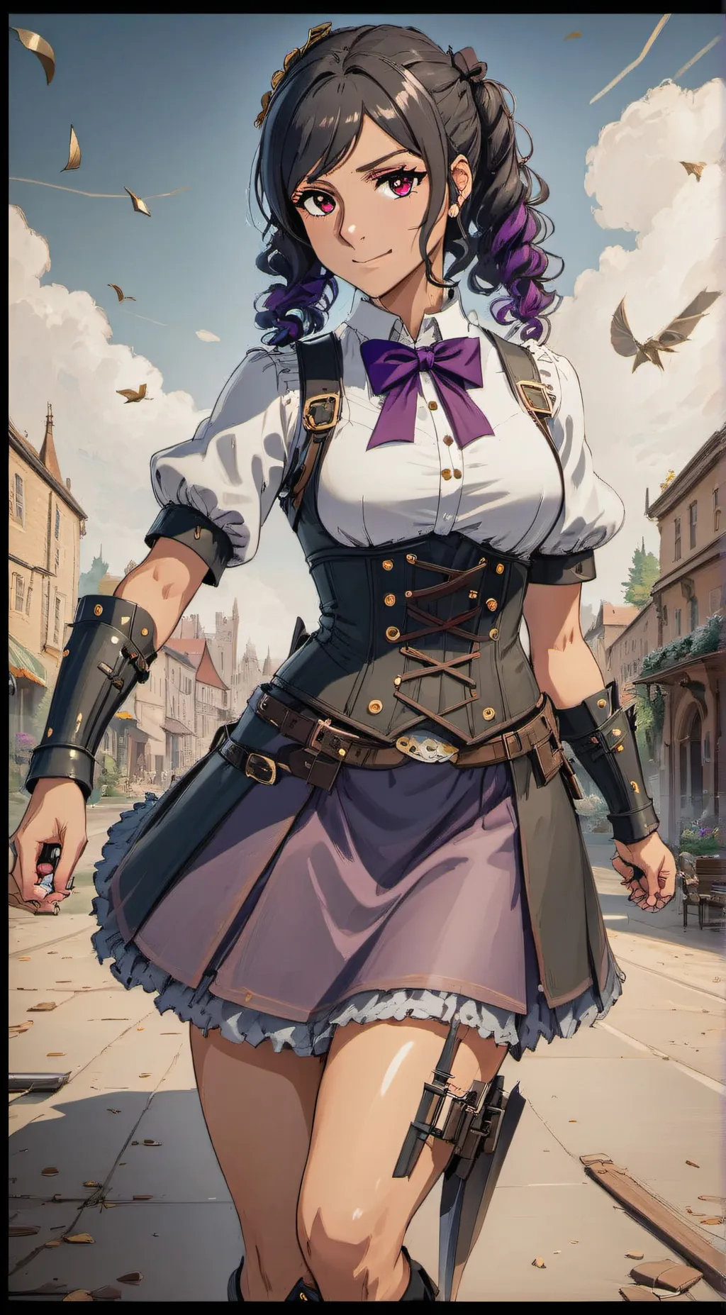 ai character: Gwen Darcy background