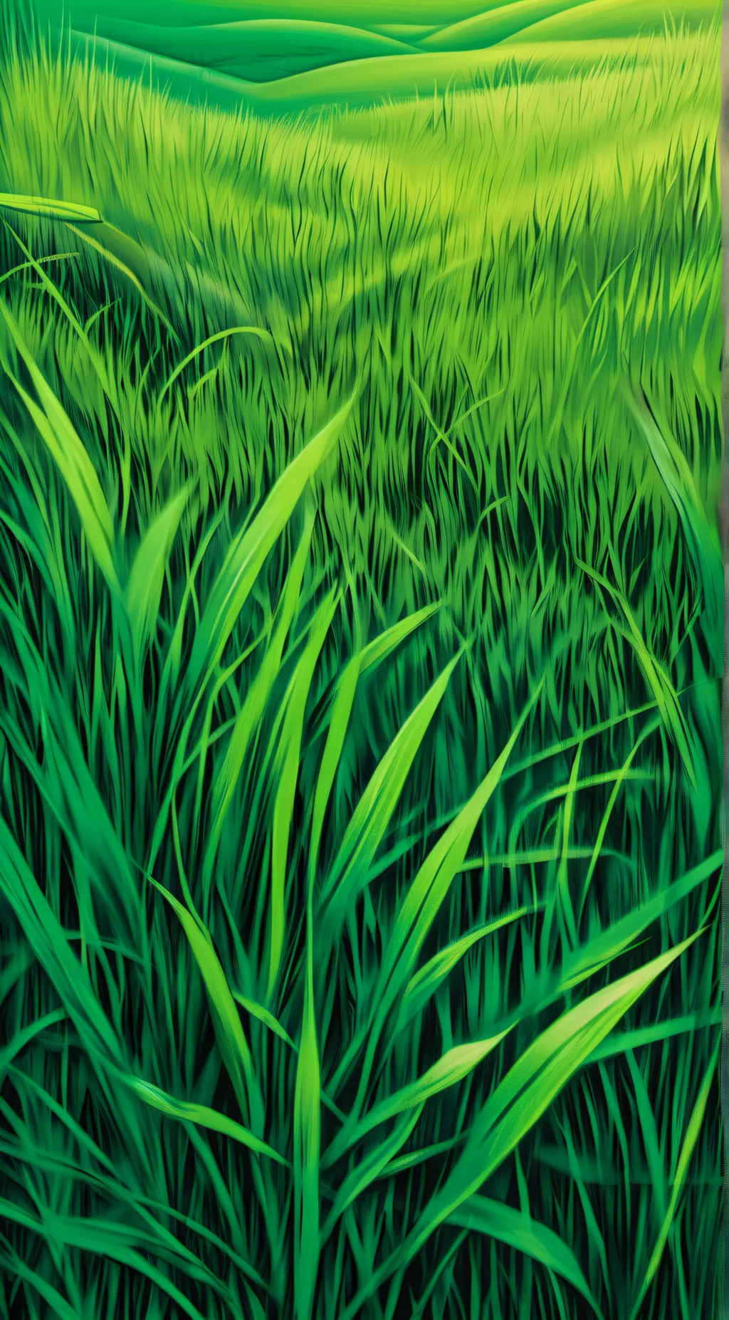 ai character: grass background