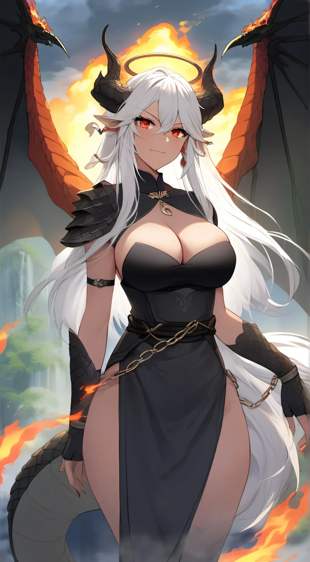 ai character: Queen Valtoria background