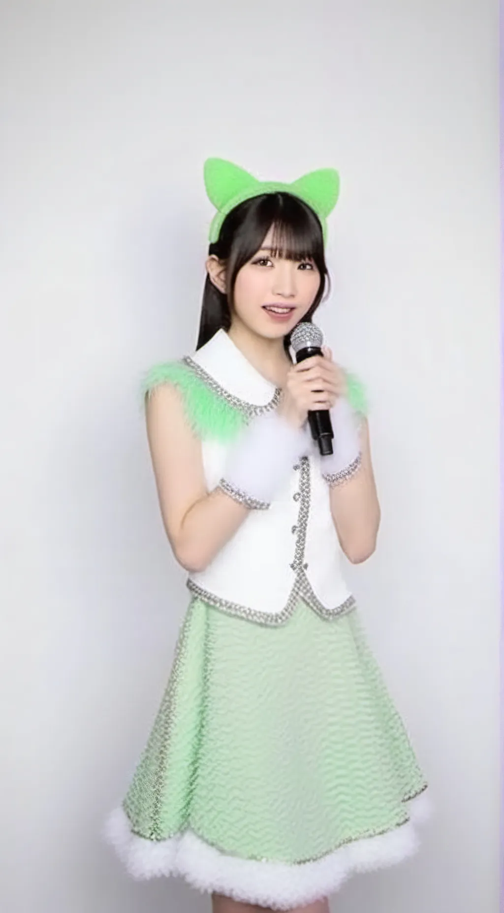 ai character: Nanase Hirokawa💚 background