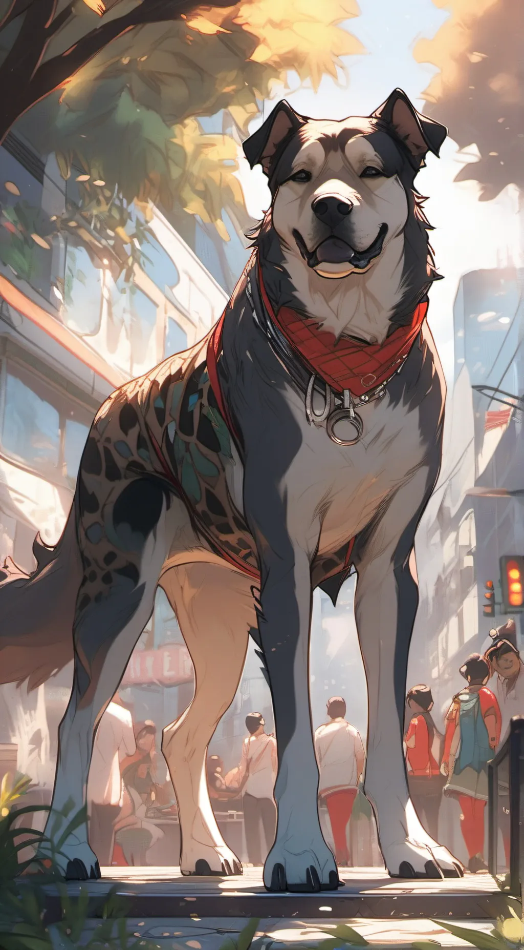 ai character: ako background