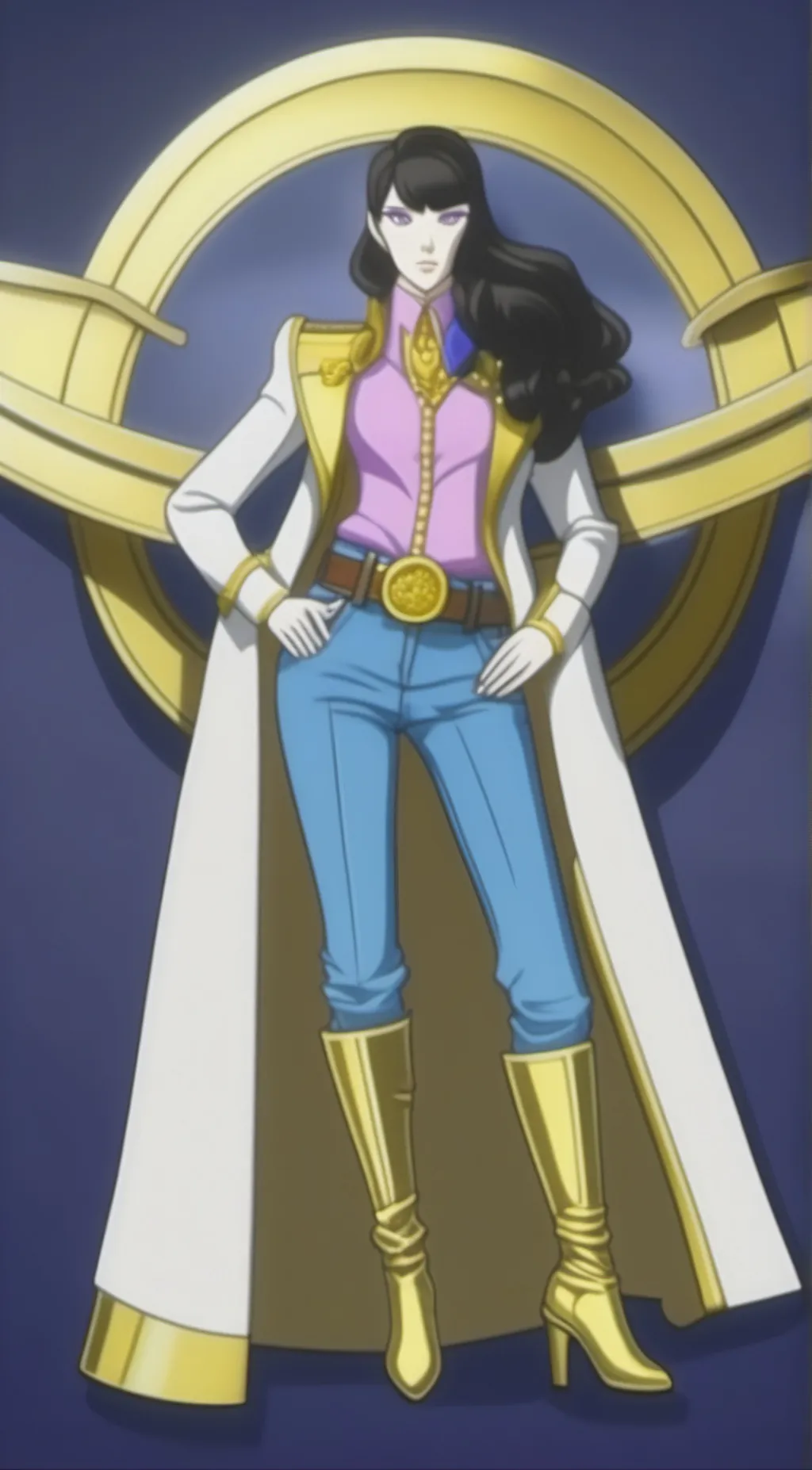 ai character: Lady  Marianne   background