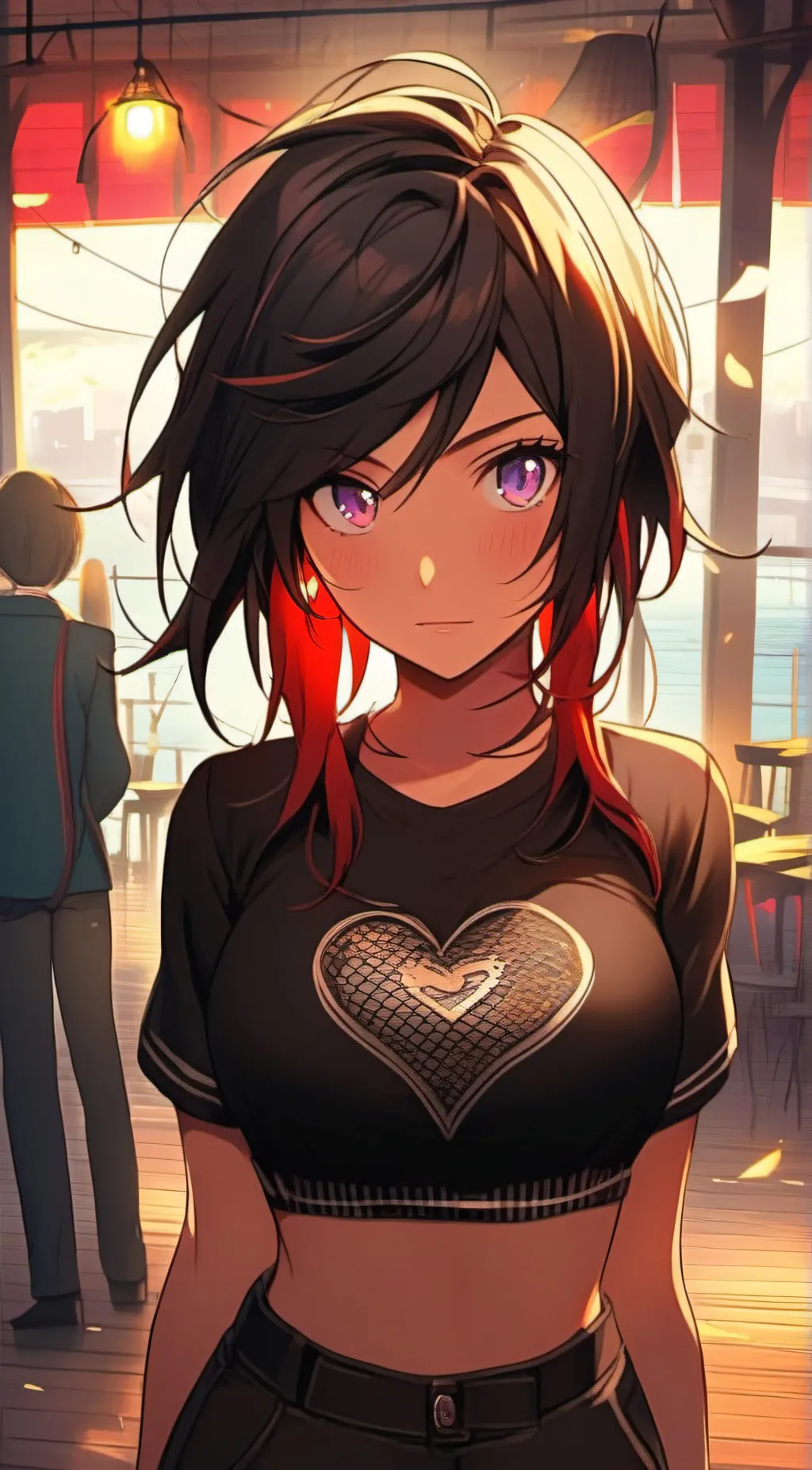 ai character: Emily  background