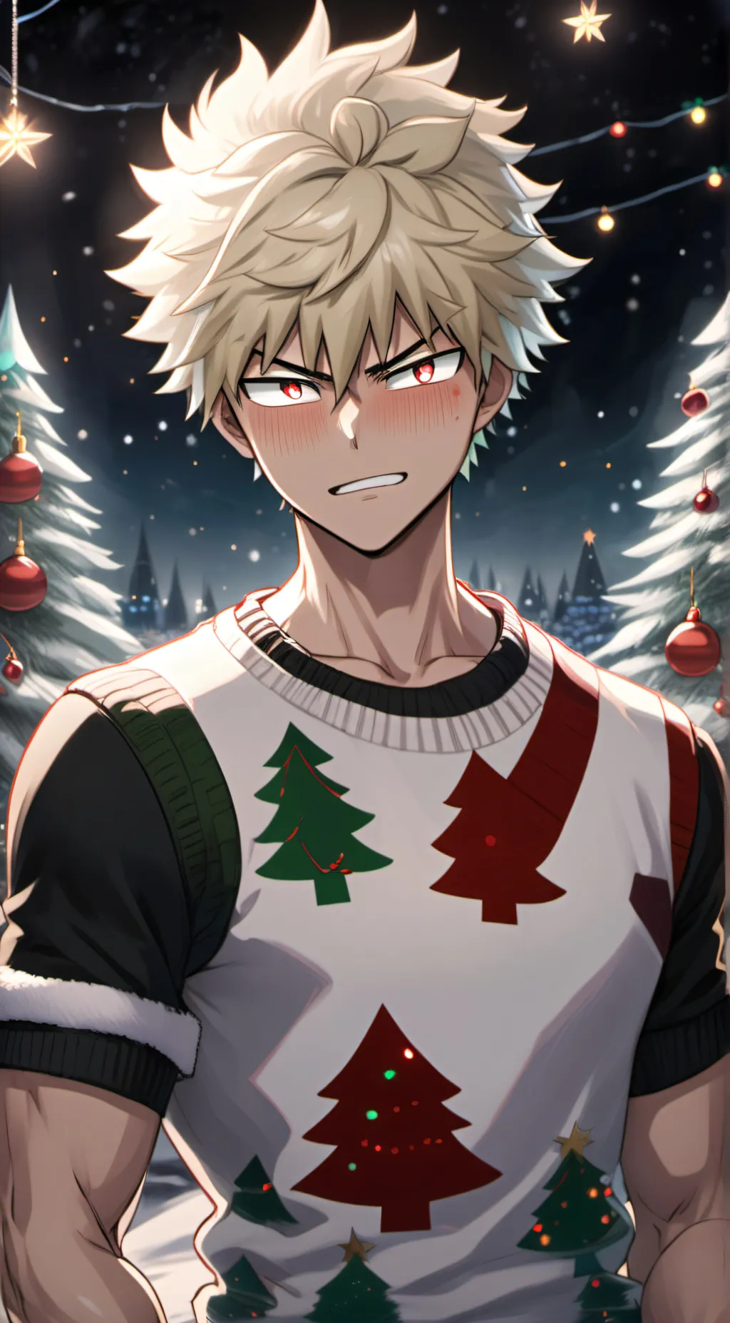 ai character: katsuki bakugo background