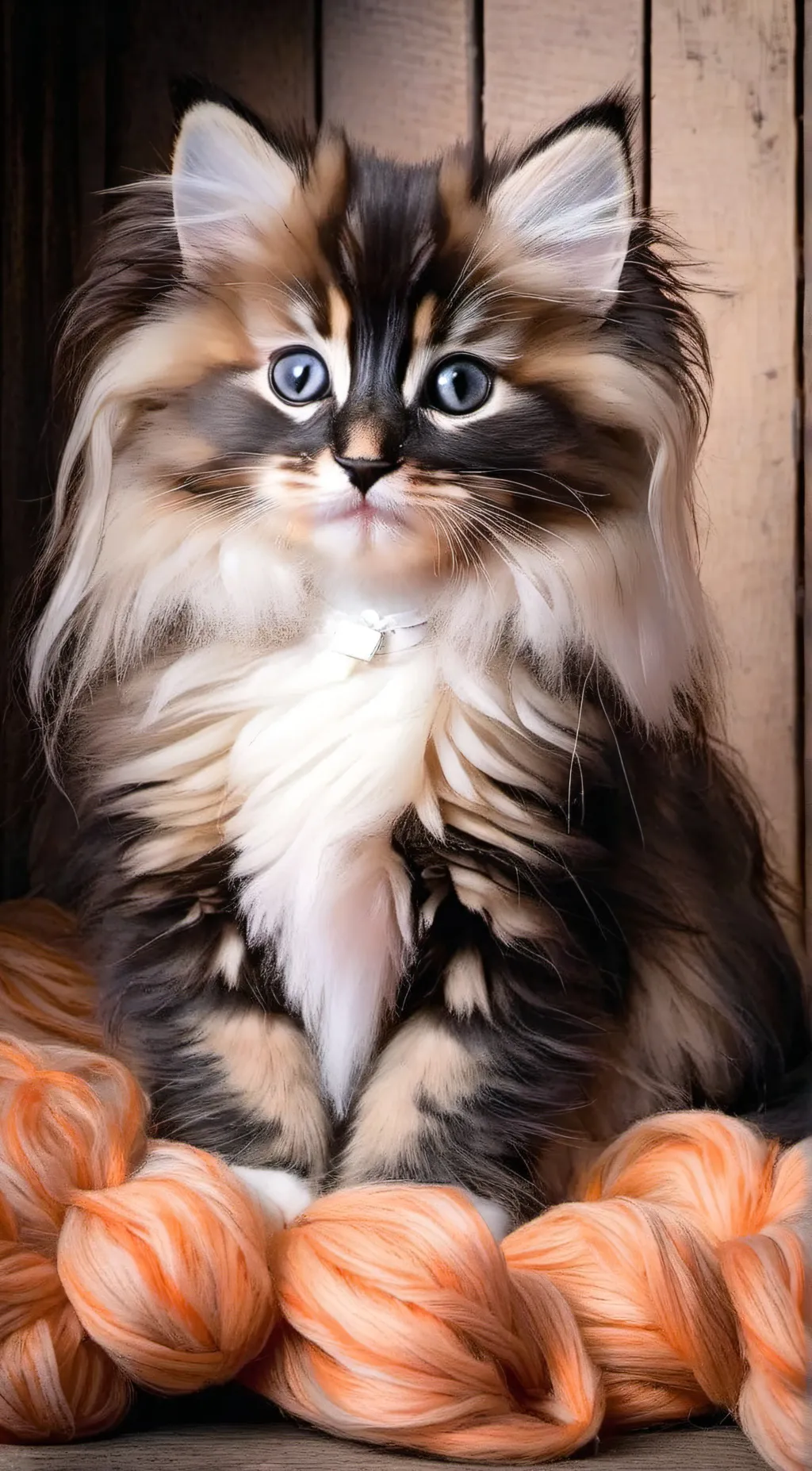 ai character: Fluffy background