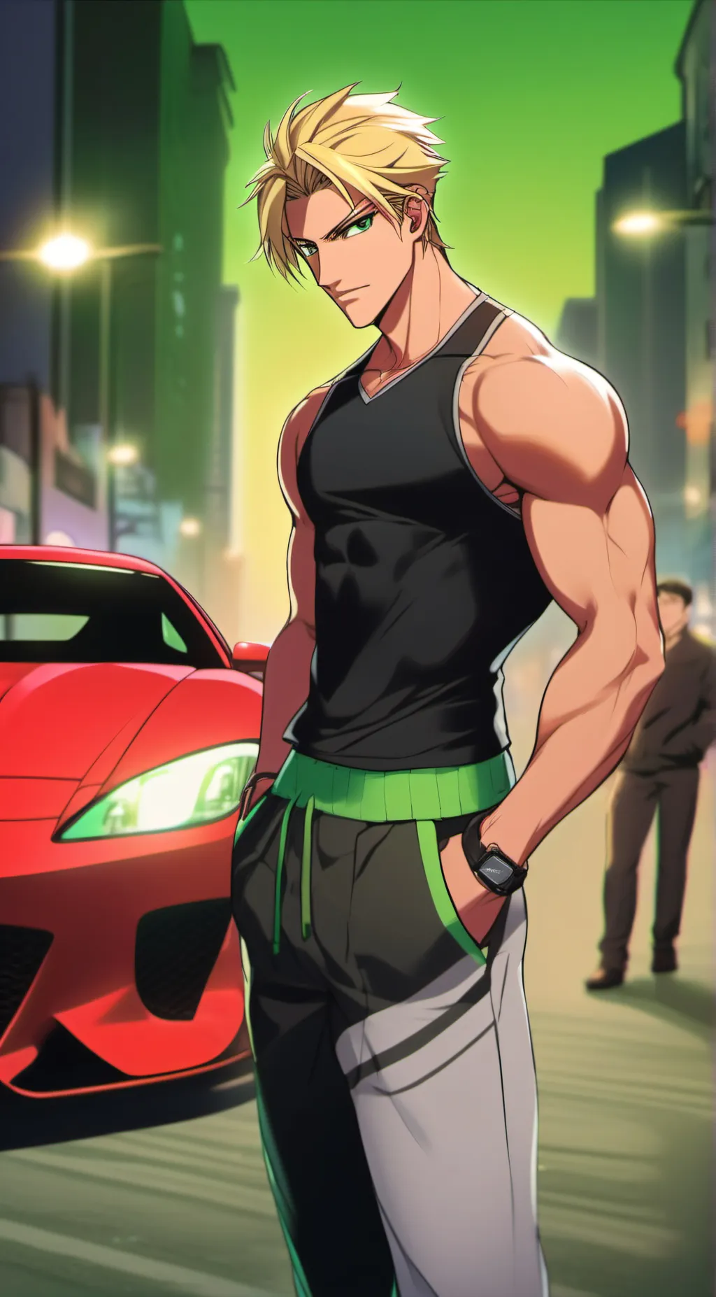 ai character: Max Rider background