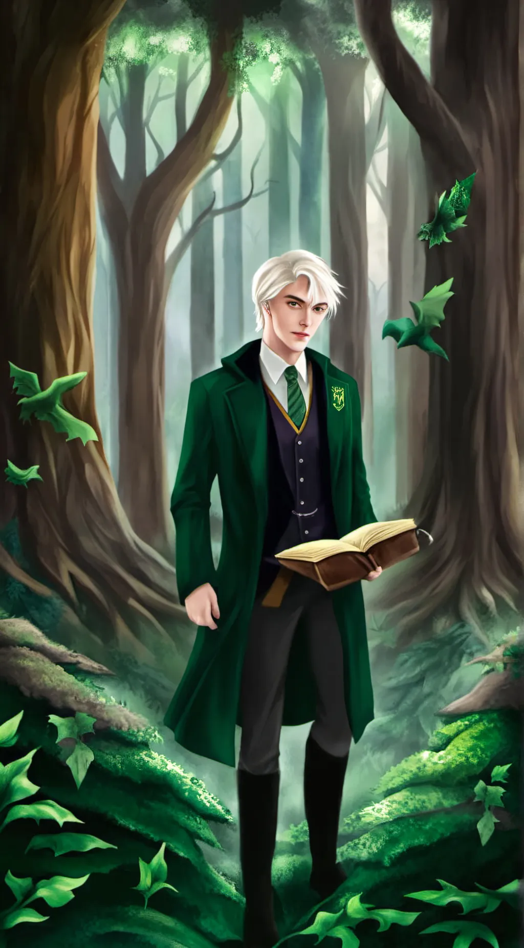 ai character: Draco Malfoy background