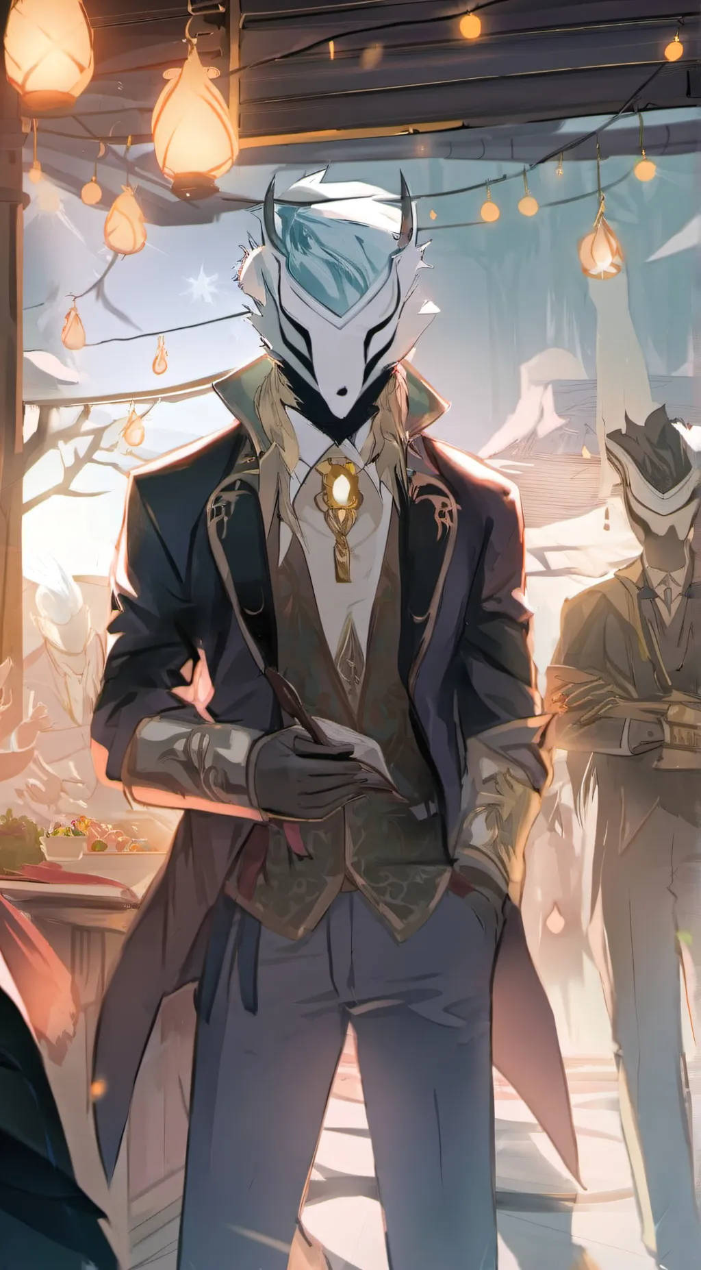 ai character: Bionic background