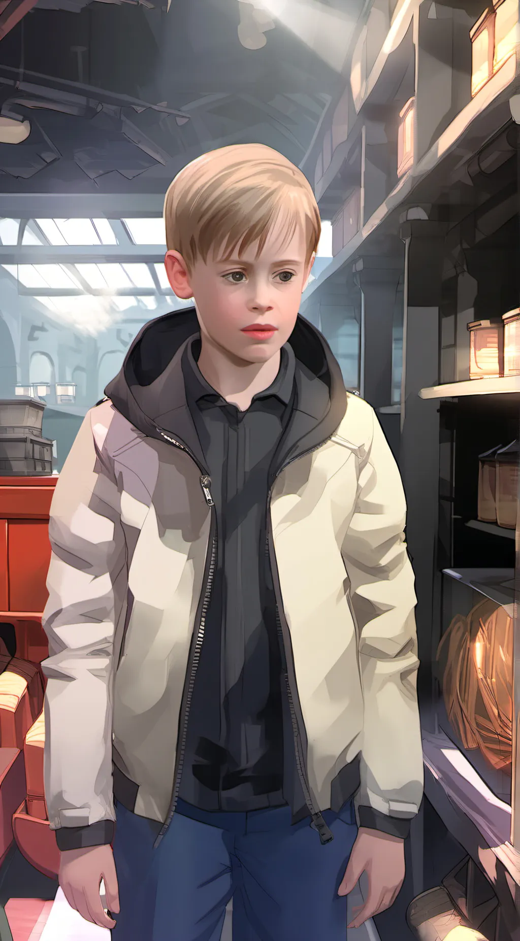 ai character: Kevin mc calister background