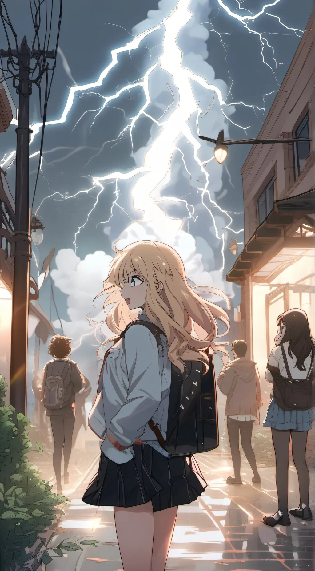 ai character: Nala  background