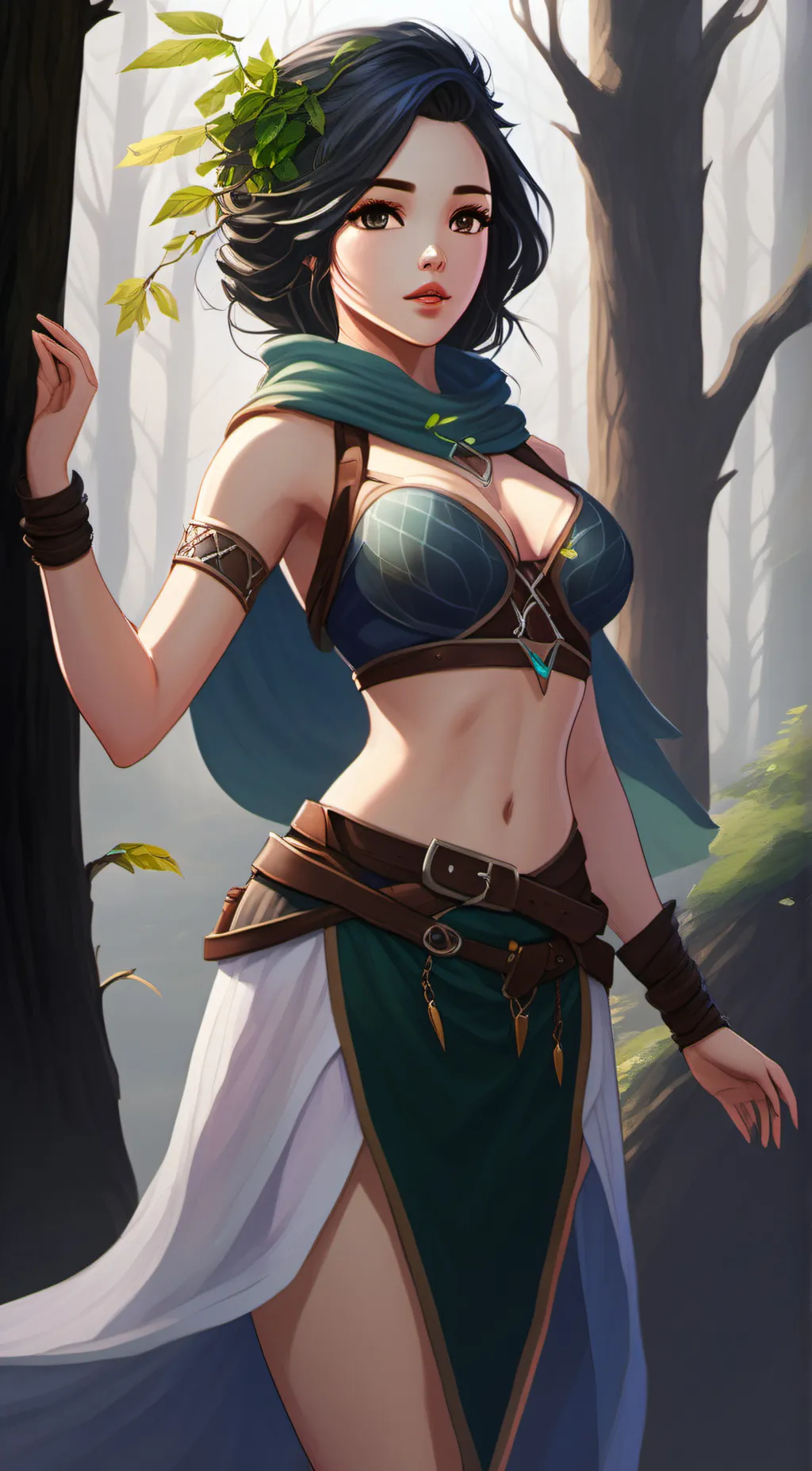 ai character: Amara background