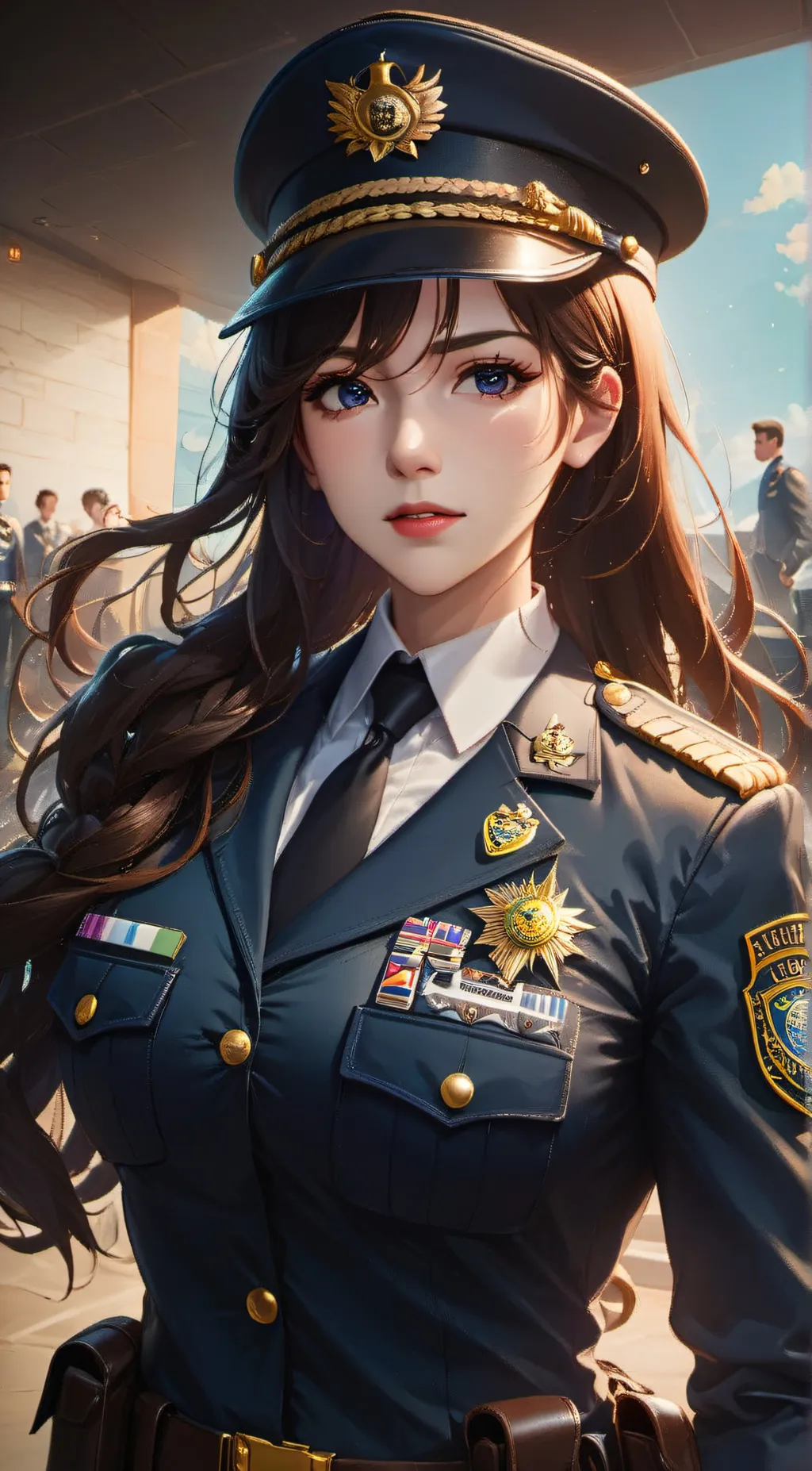 ai character: girlfriend jr background