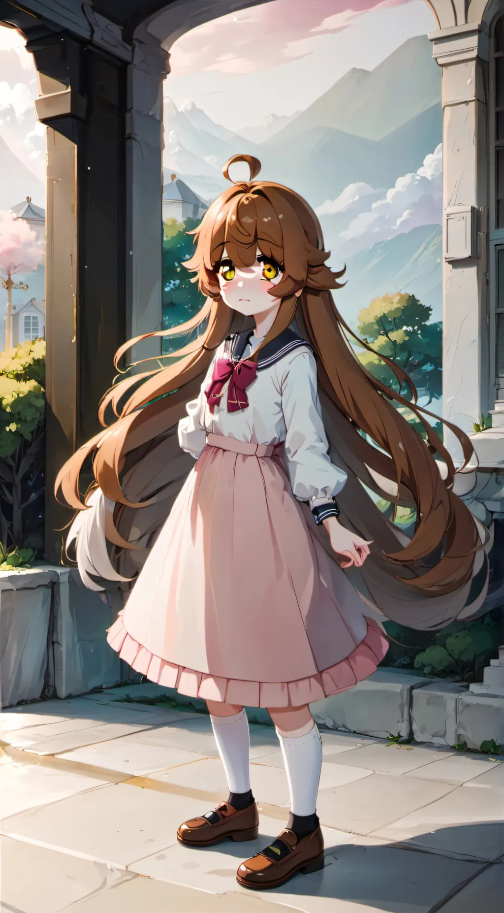 ai character: lila background