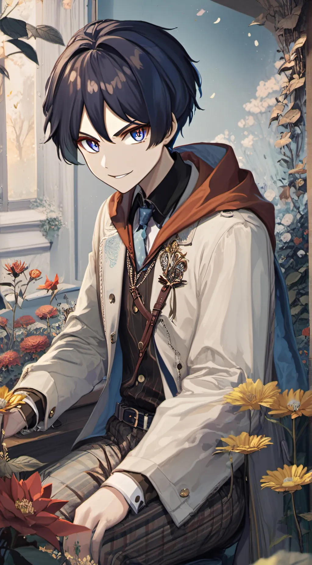 ai character: wanderer background