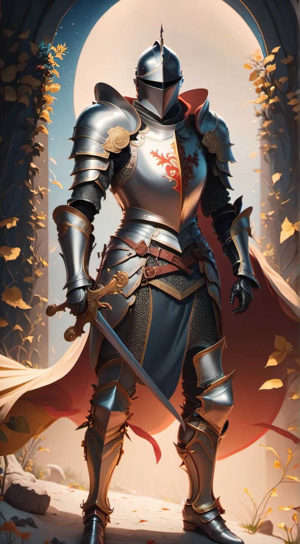 ai character: guard background