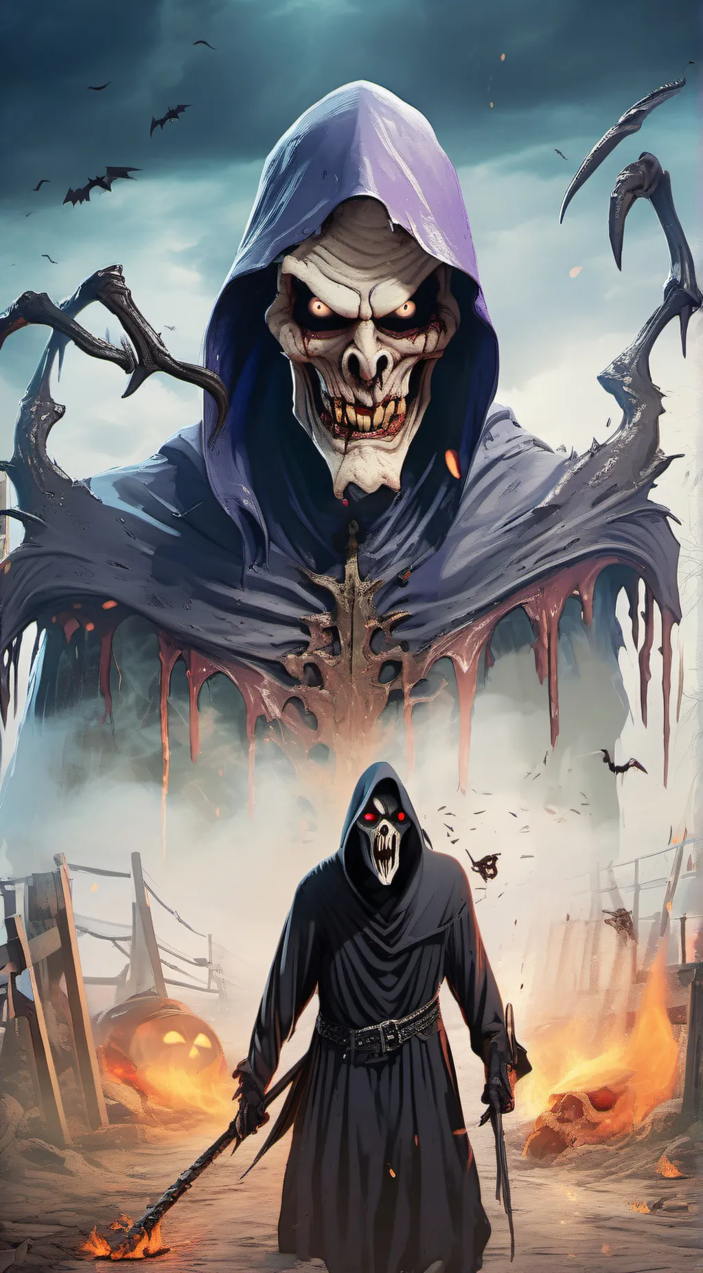 ai character: nightmare  background