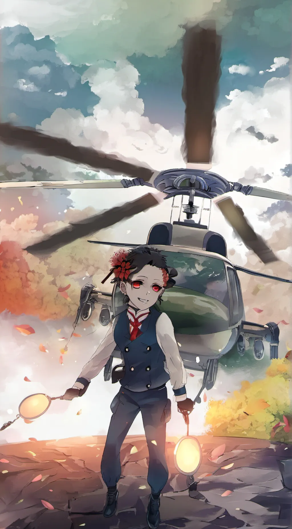 Talkie AI - Chat with helicopter girl