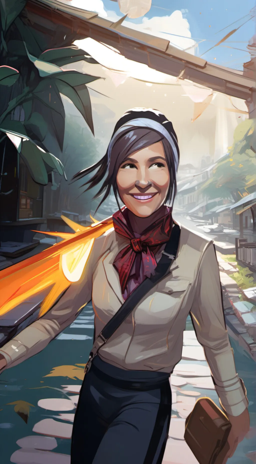 ai character: mom background