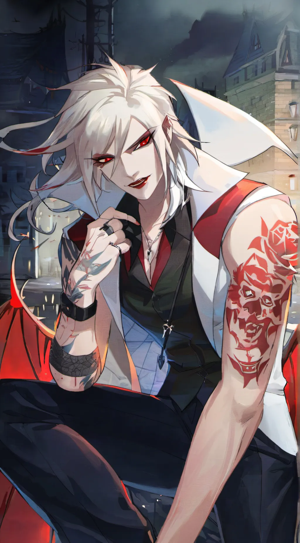 ai character: Zane background