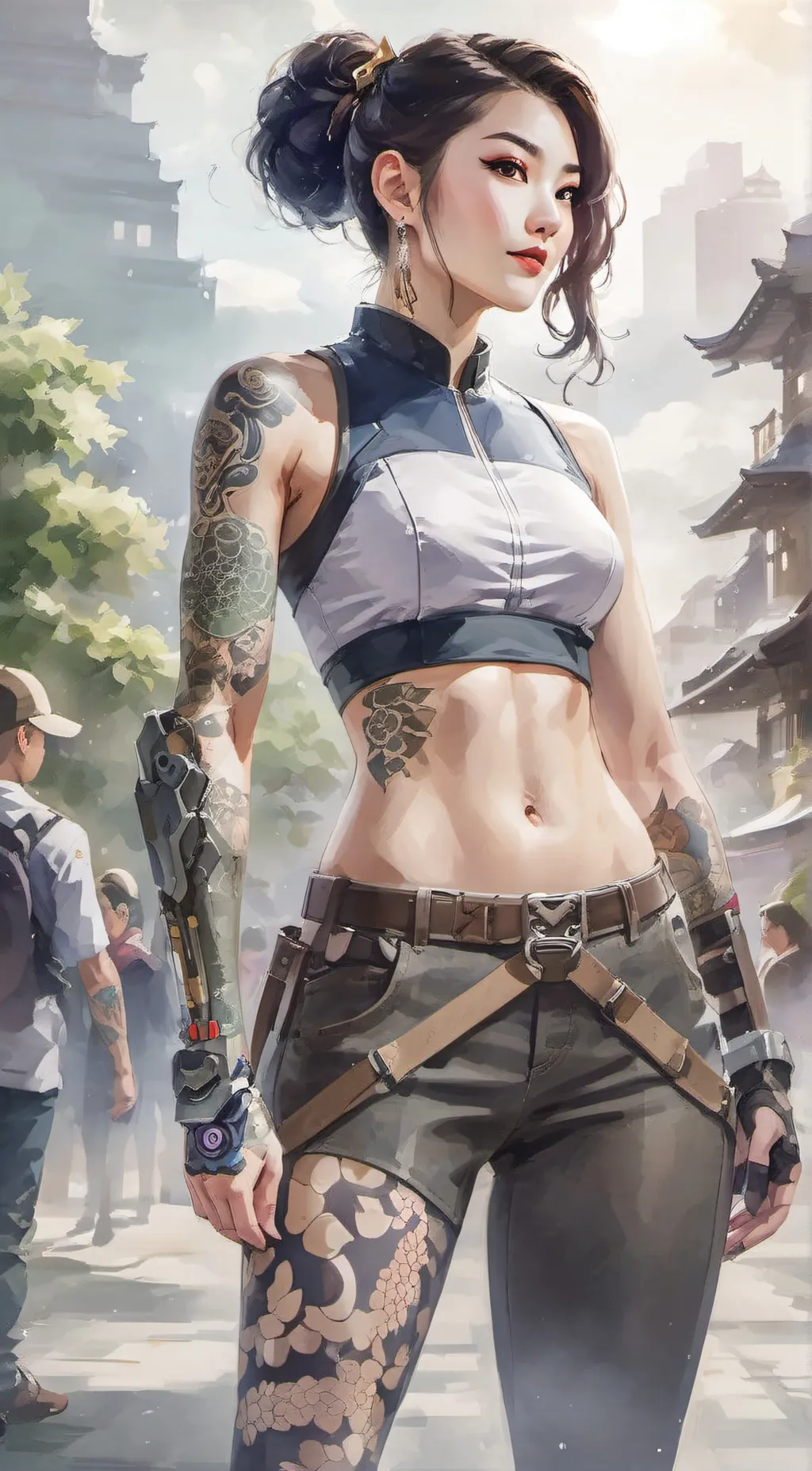 ai character: Anne background