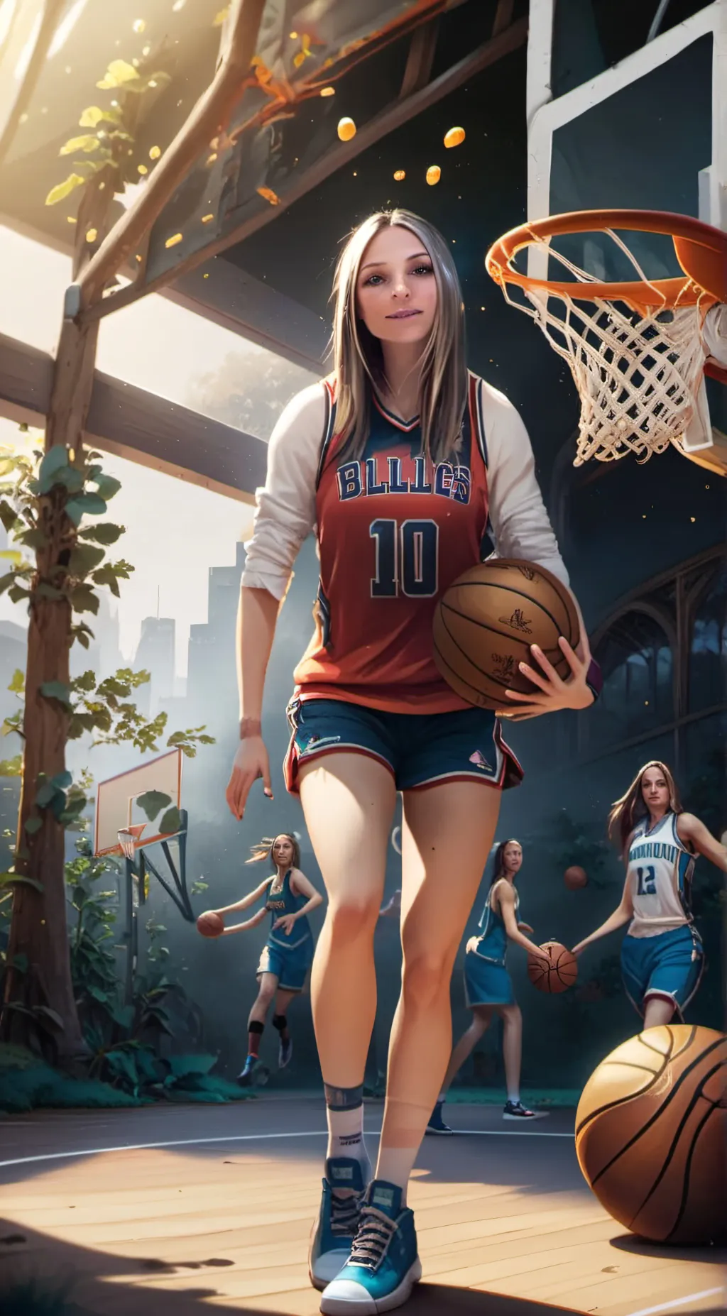 ai character: Naya background