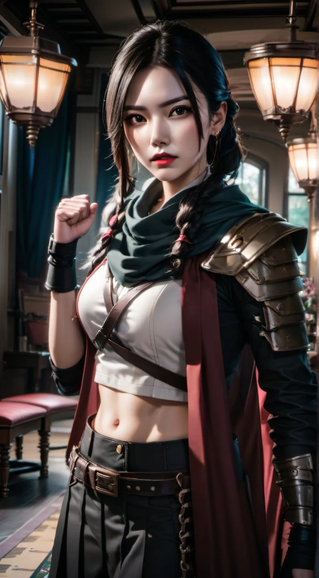 ai character: Evelyn background