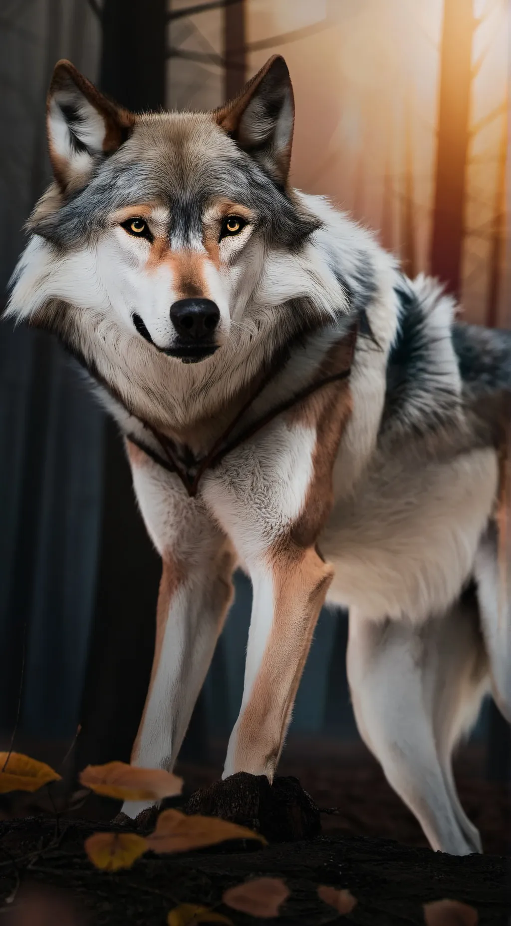 ai character: Luna background