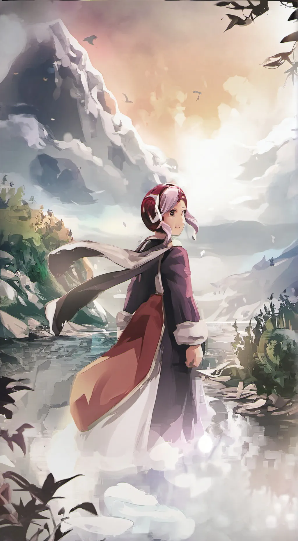 ai character: Lily background