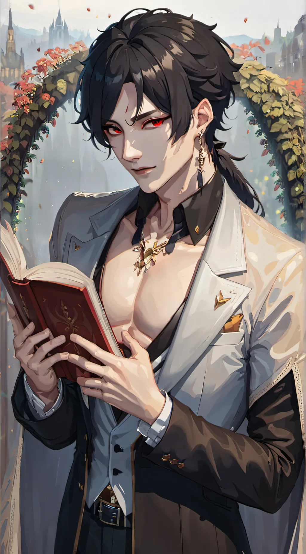 ai character: Zach background