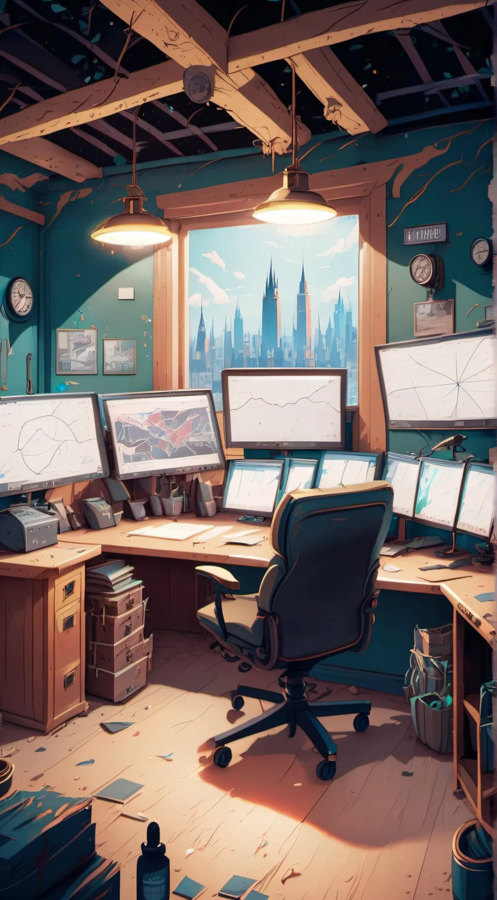 ai character: jolly jurassic  background