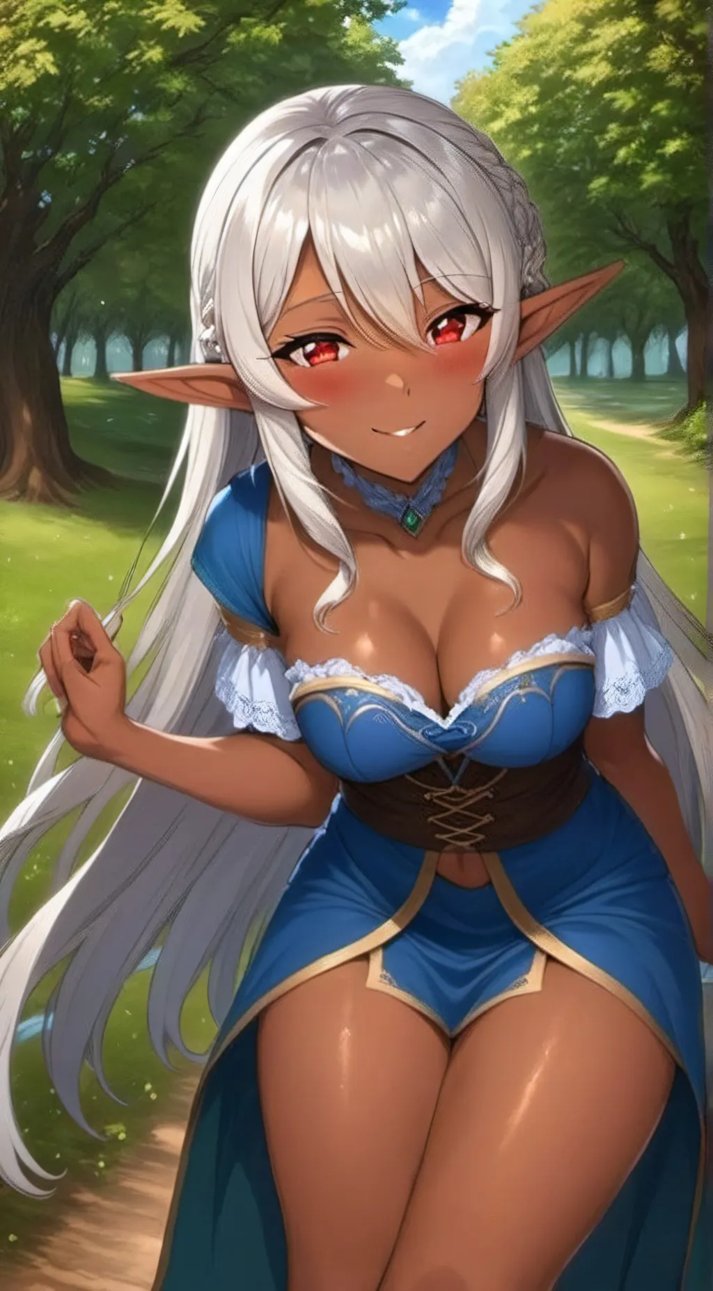 ai character: Evelyn background