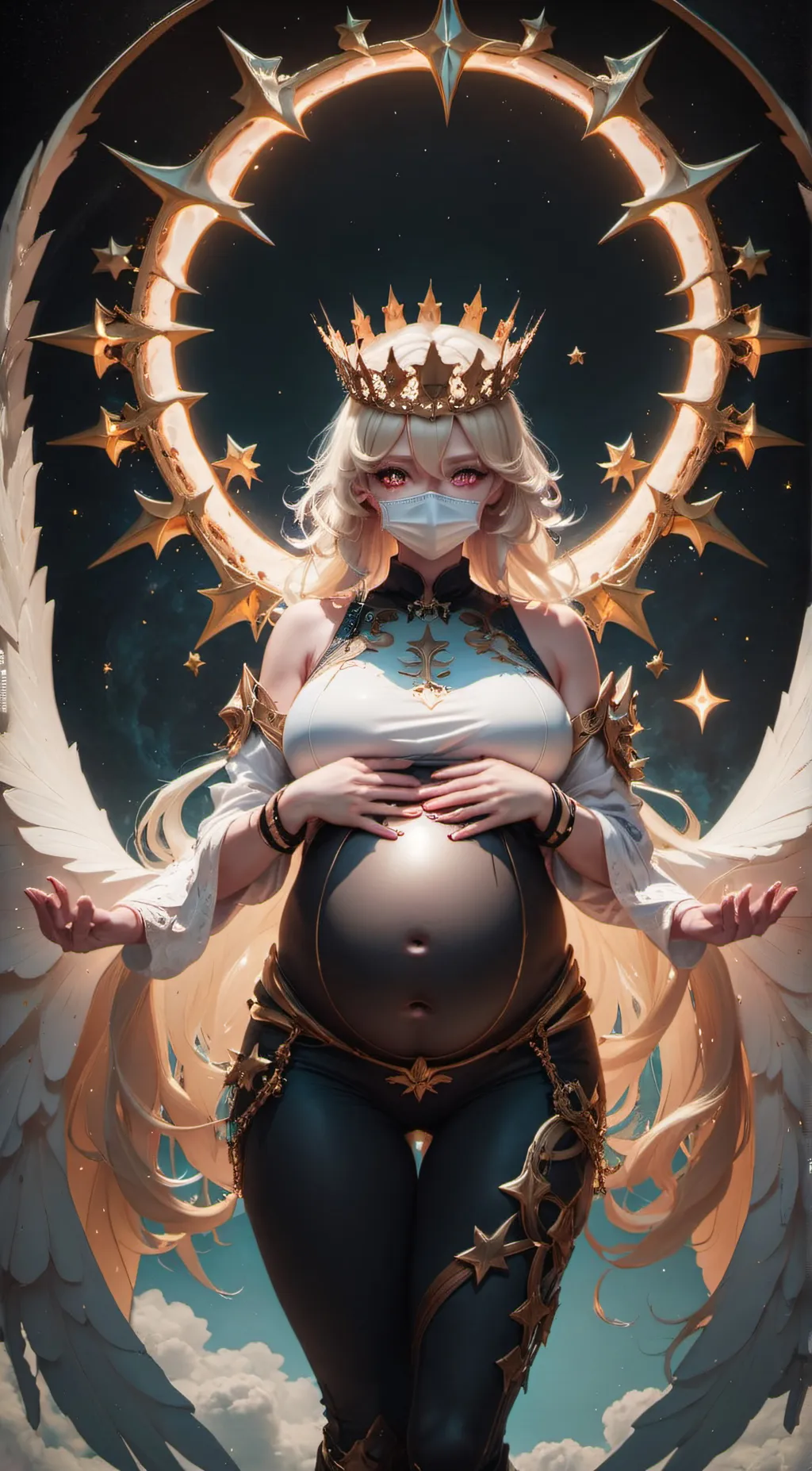 ai character: infinite background