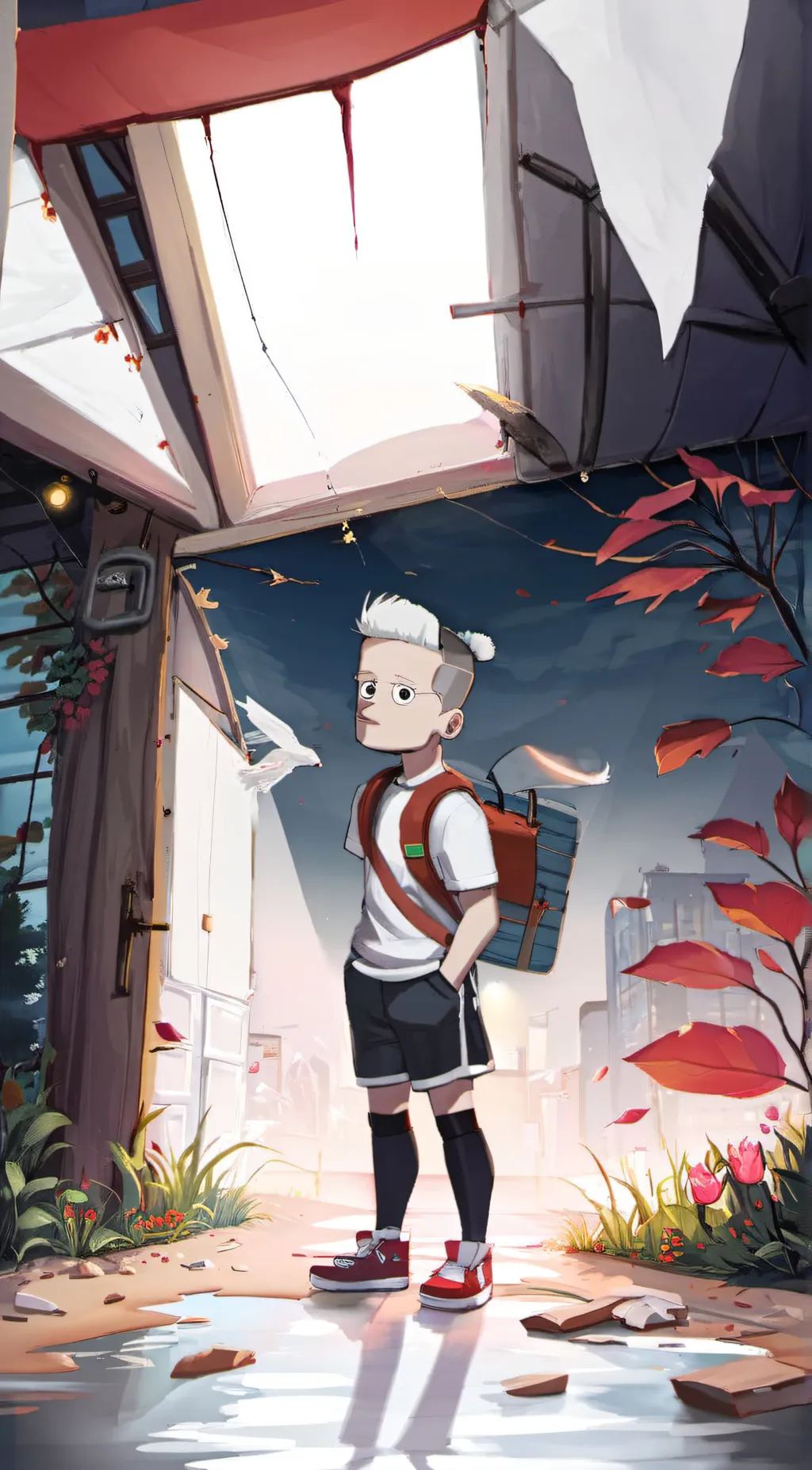 ai character: chika background