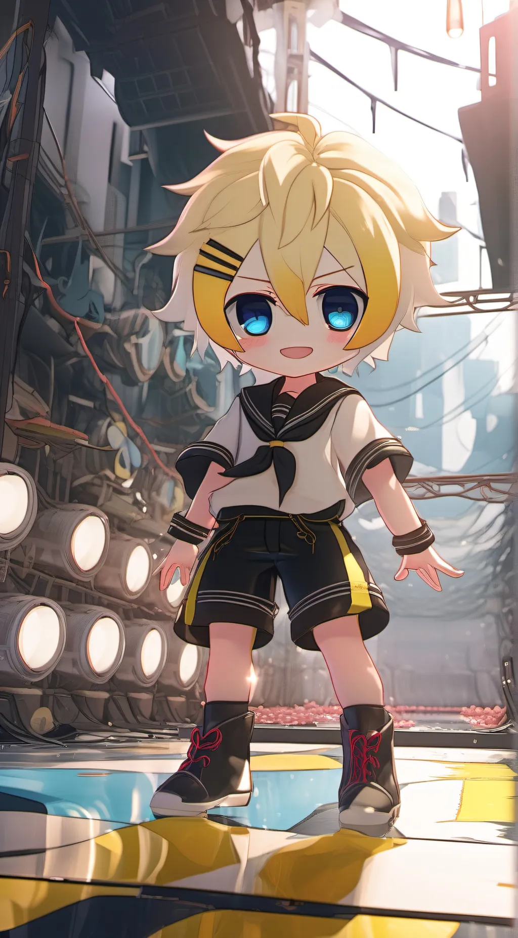 ai character: Len background