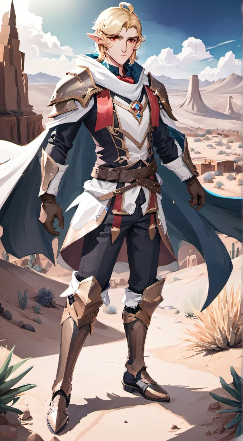 ai character: hunter background