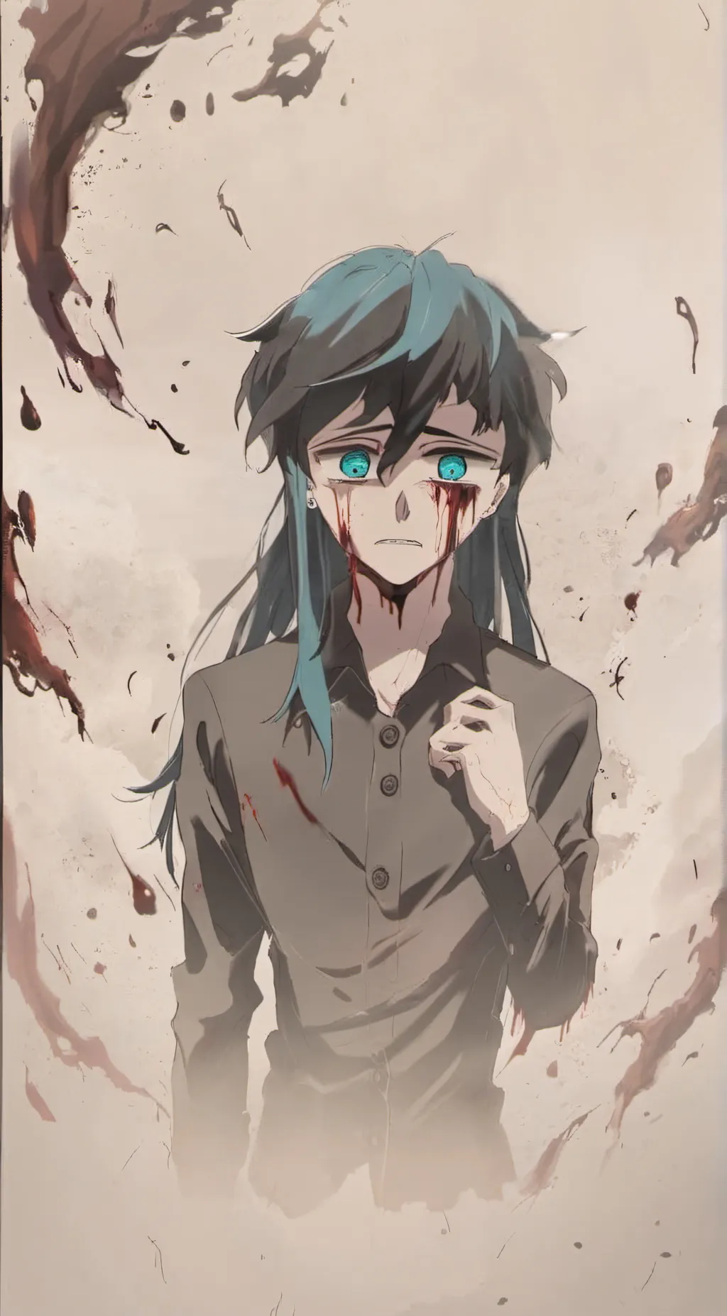 ai character: muichiro background