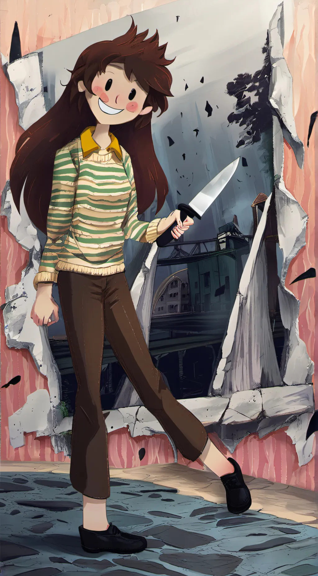 ai character: Chara background