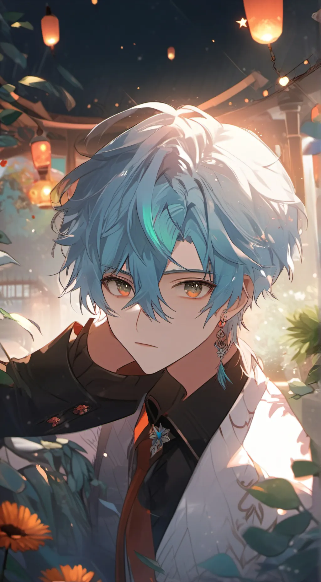 ai character: Leo background