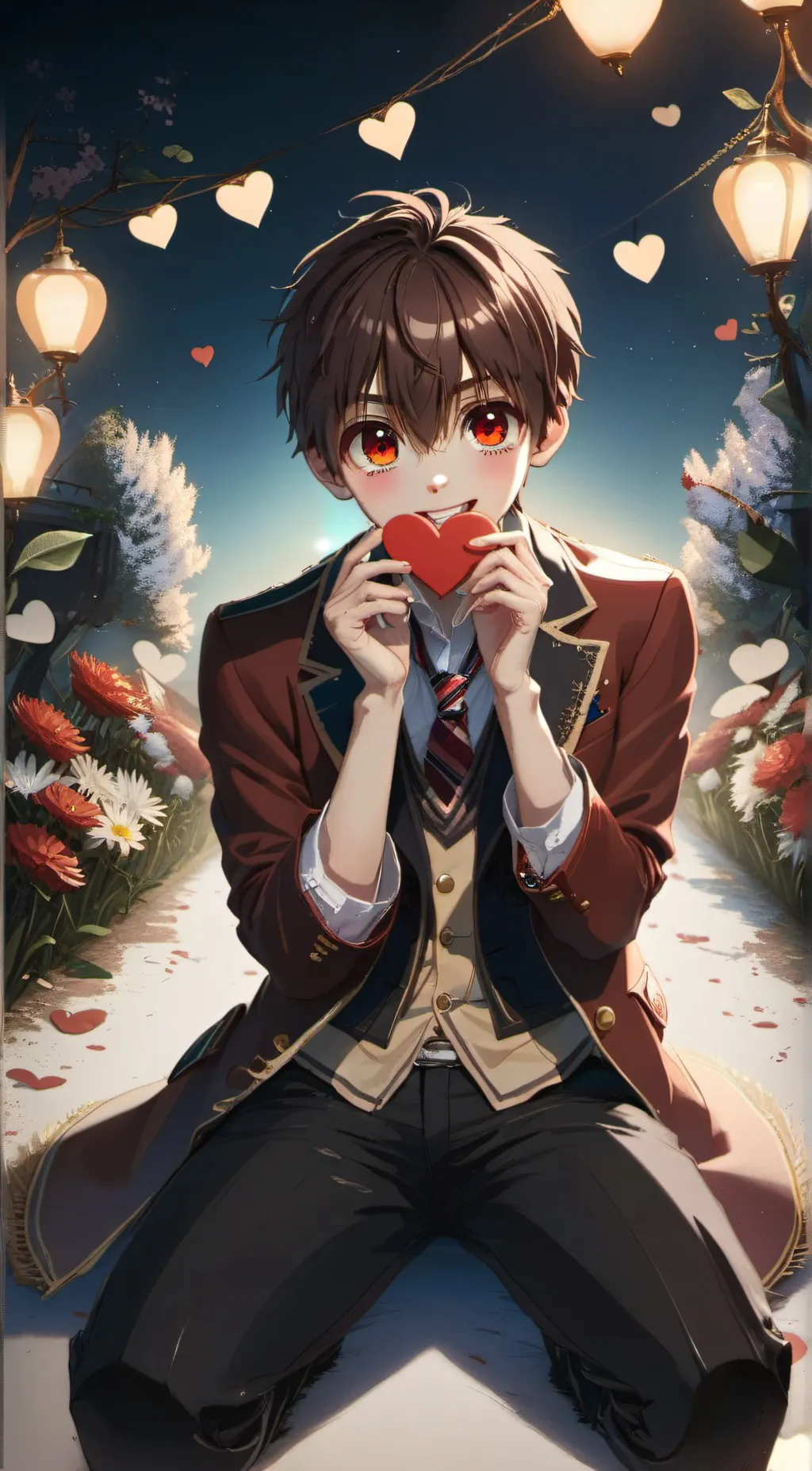 ai character: Hanako kun background