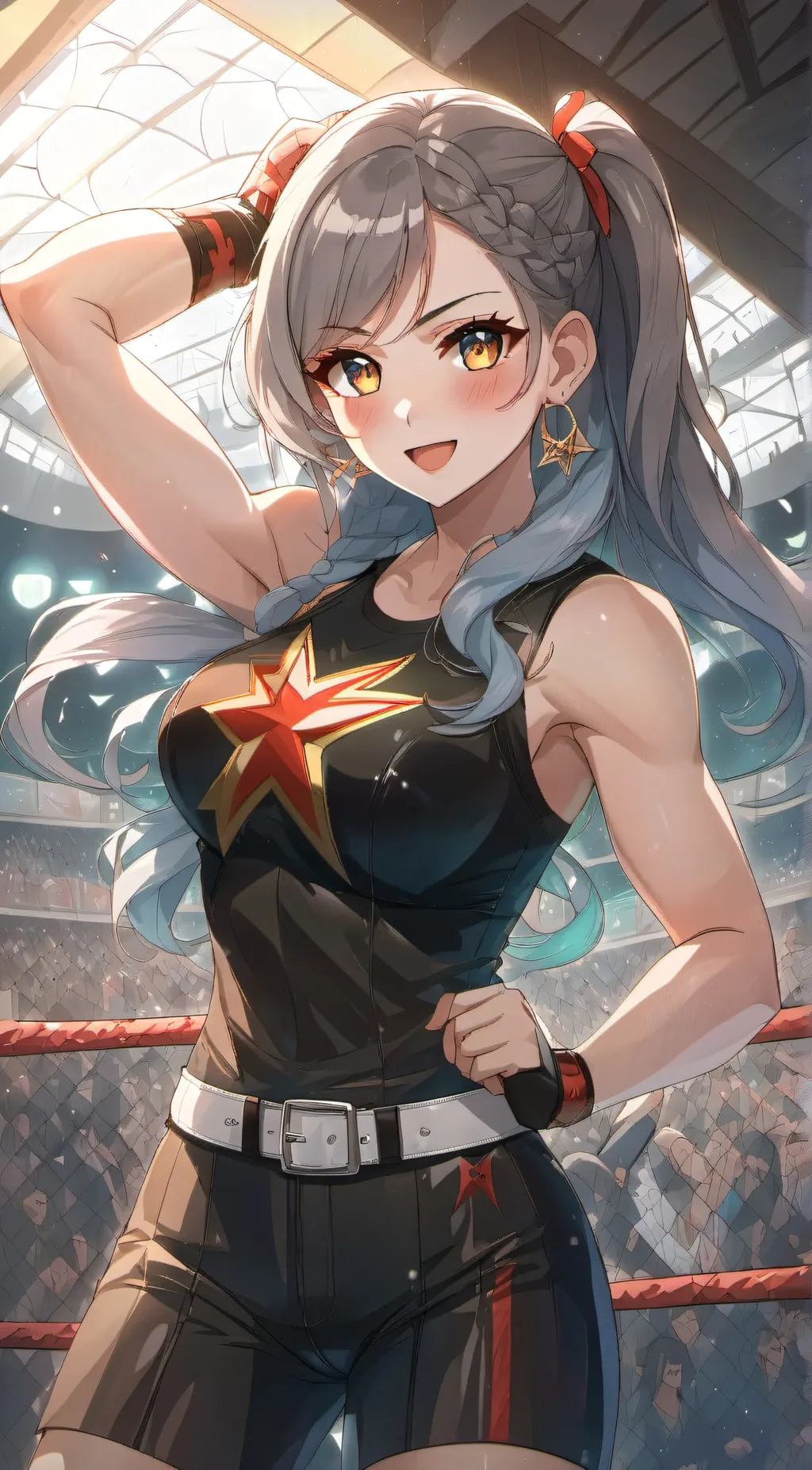 ai character: Carmella background