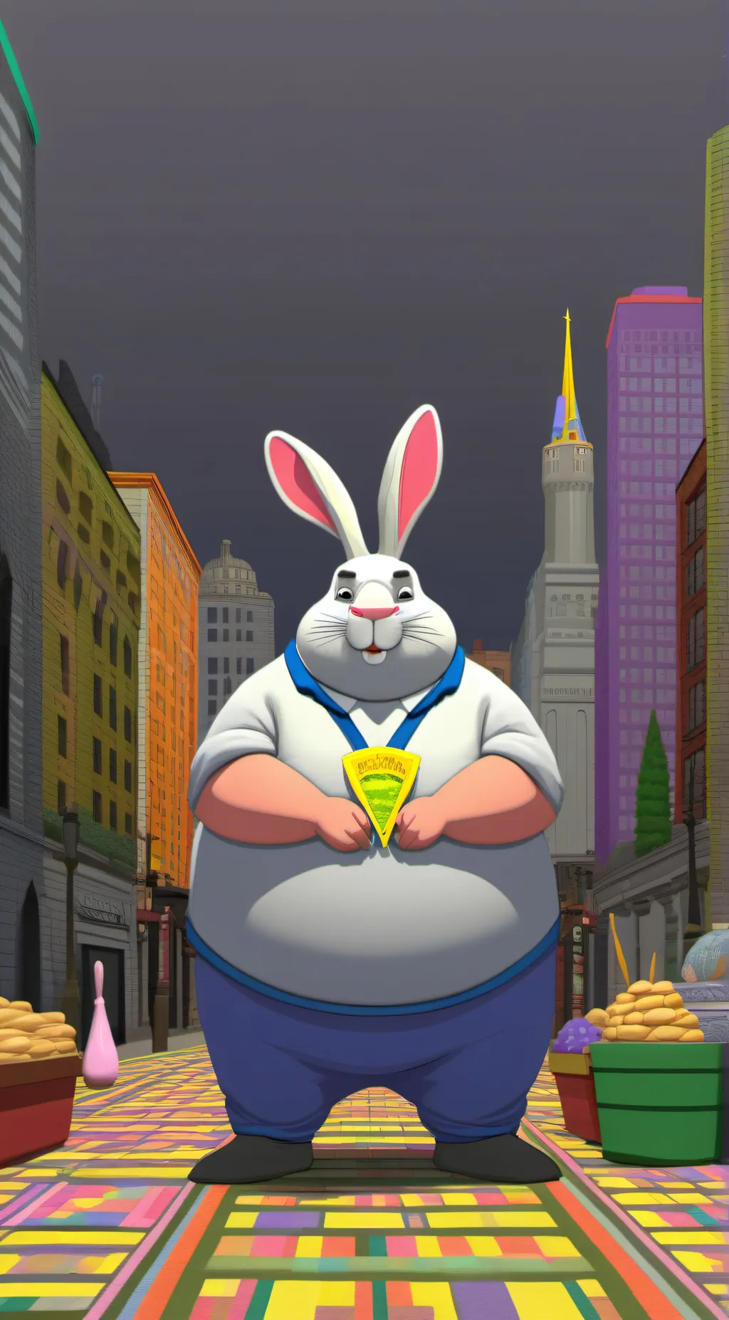 ai character: chungus the fungus background