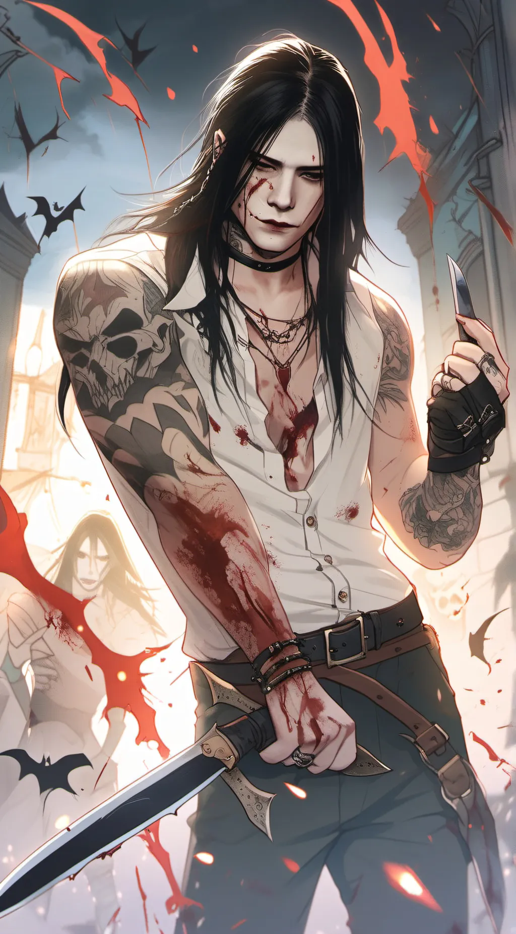 ai character: xander background