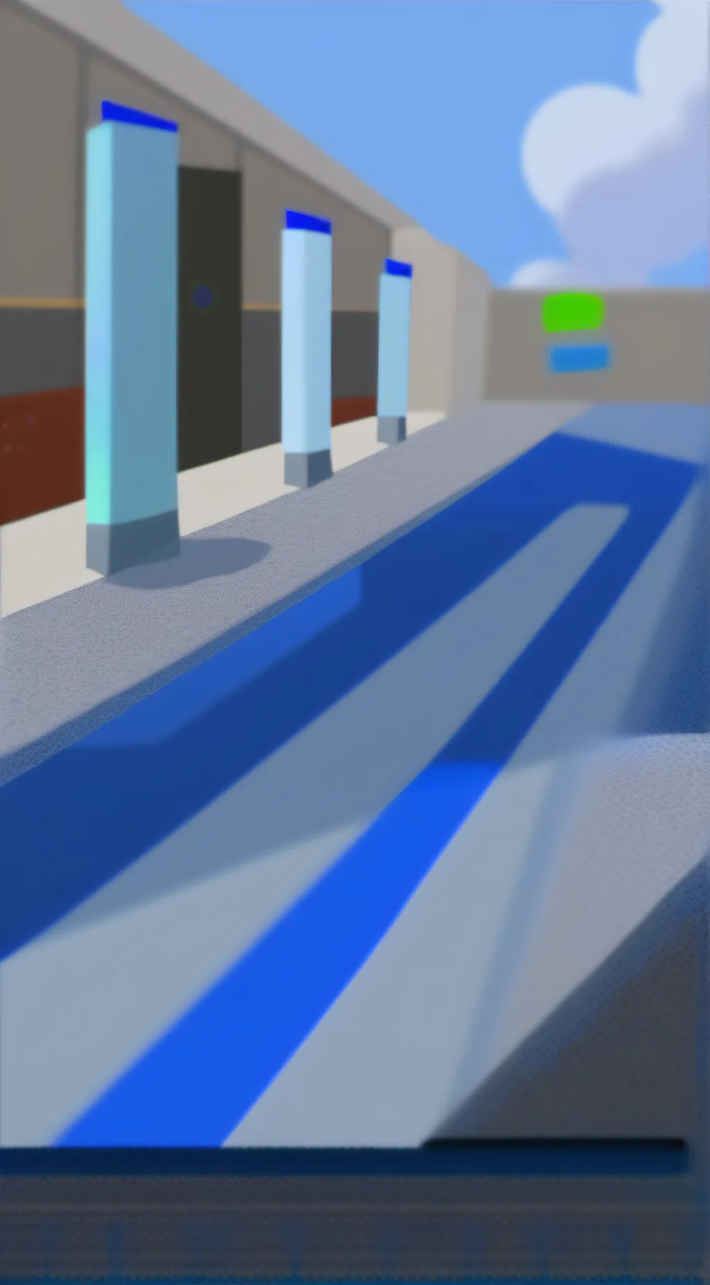 ai character: pov:your in evade. background