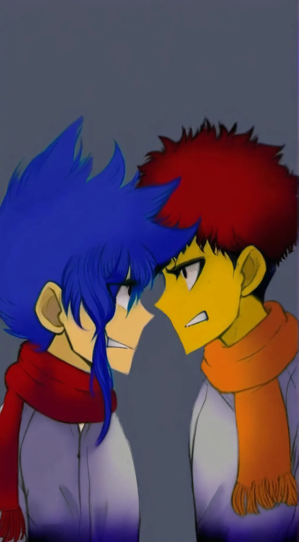 ai character: Wally and op wally background