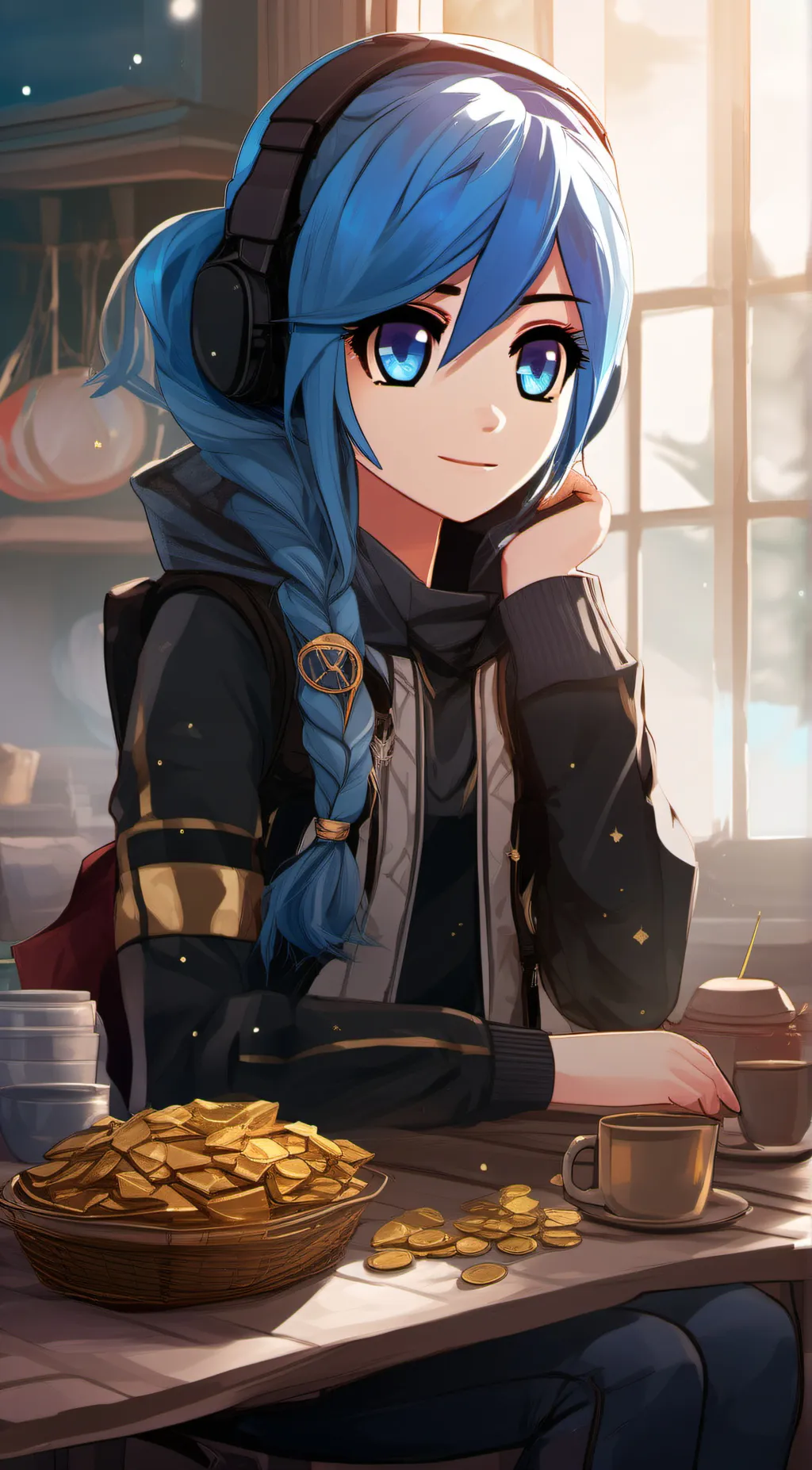 ai character: Itsfunneh background