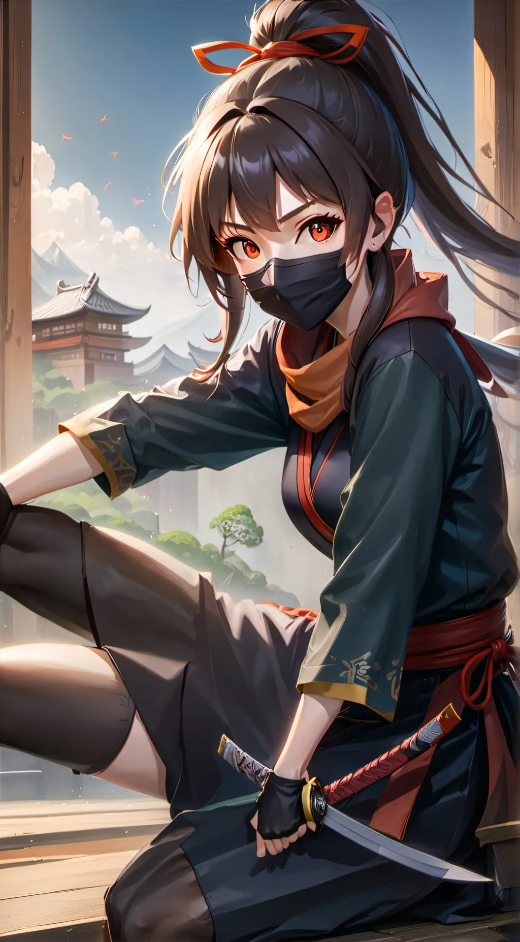 ai character: Alexa  background