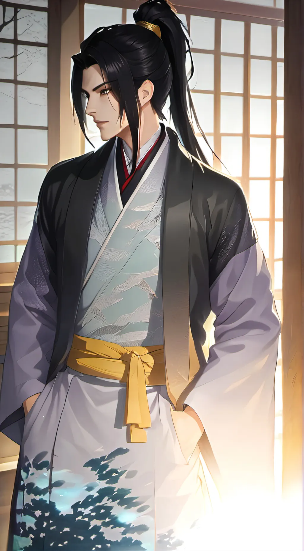 ai character: John  background