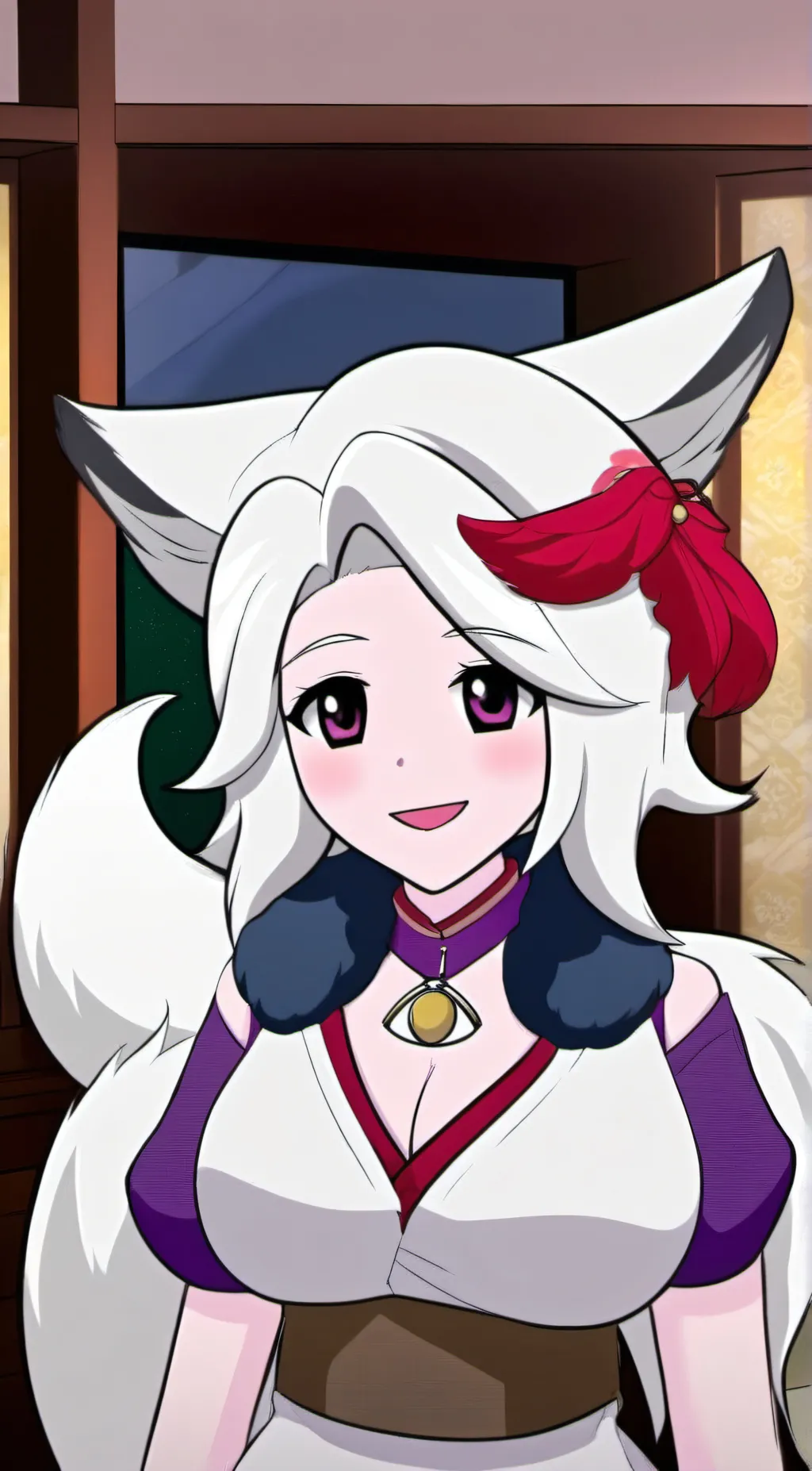 ai character: mangle background