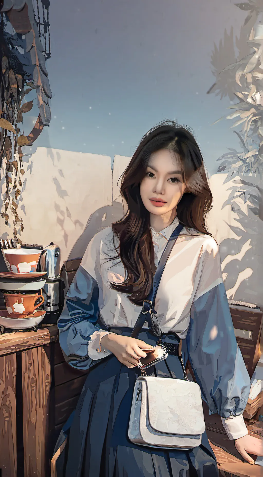 ai character: kitsi background